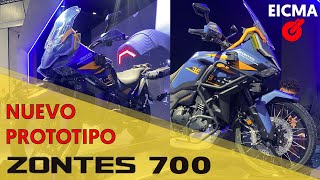 ¡NUEVO prototipo Zontes 700 [upl. by Attey697]