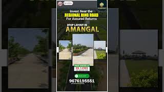 Invest in RERA amp DTCPApproved Plots Near RRR  Amangal  Hyderabad RealEstate  Investments [upl. by Lemart]