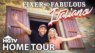 Home Tour Italian Villa  Fixer to Fabulous Italiano  HGTV [upl. by Quartis98]