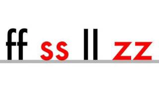 ss ll zz ff  Phonics  Double Letters [upl. by Diskin390]