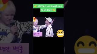 bts üyeleri kız sıkıştırma teknikleri keşfet bts jungkook kpop jimin taehyung suga jin rm [upl. by Haldi]