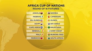 AFCON teams prepare for round of 16 [upl. by Anelliw]