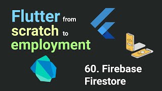 Free Flutter Course From Scratch to Employment  Lesson 60 Firebase Firestore  Flutter Tutorial [upl. by Oicneserc]