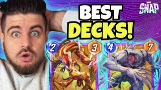 The BEST DECKS To CLIMB In MARVEL SNAP  KMB Top Infinite Decks 110324 November We Are Venom SZN [upl. by Hayton160]