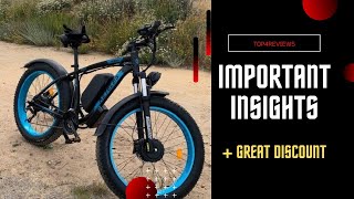 Important About the KETELES K800 2000W 26quot Electric Bike Review [upl. by Lynnworth]