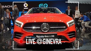 Nuova Mercedes Classe A tutta nuovaancora una volta  Salone di Ginevra 2018 [upl. by Issak]