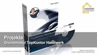 Projektverwaltung  TopKontor Handwerk [upl. by Hazmah]