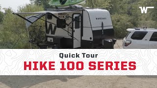 Tour the Winnebago HIKE 100  MidSized SUV Travel Trailer [upl. by Nylyram]