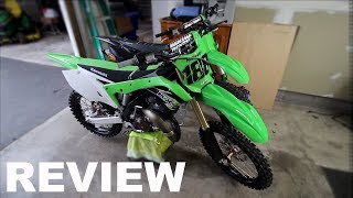 2018 KX125 REVIEW [upl. by Cranford592]