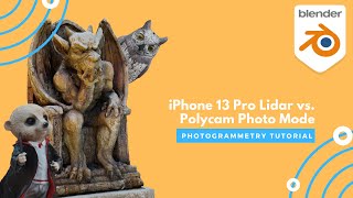 iPhone 13 Pro Lidar vs Polycam Photo Mode  3D Scanning [upl. by Sell]