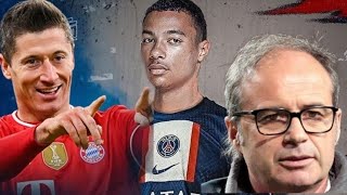 HUGO EKITIKE VA REJOINDRE LE PSG LE BAYERN ATTEND LOFFRE DE PARIS POUR LEWANDOWSKI [upl. by Alahsal385]