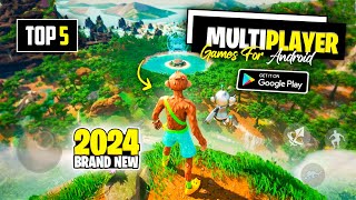 Top 5 Online Multiplayer Games for Android amp iOS 2024  Multiplayer Games Play With Friends [upl. by Gilbart998]