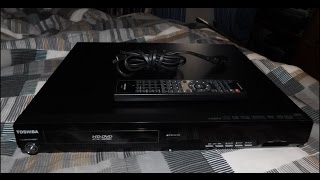 Toshiba HDDVD player  Unboxing 11816 [upl. by Allimrac153]