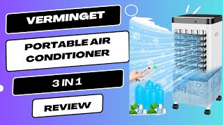 Verminget Portable Air Conditioner 3 IN 1 Review  Beat the Heat [upl. by Desai]