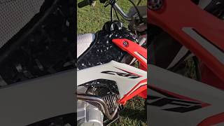 Forged Carbon Fiber Vinyl Wrap dirtbike diy vinyl honda [upl. by Christyna287]