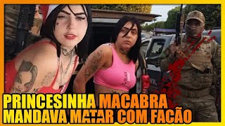 A HISTÓRIA DE PRINCESINHA MACABRA A DISCIPLINA DO CV ACUSADA DE M4T4R DESAFETOS A FACÃOZADAS [upl. by Idnahc232]