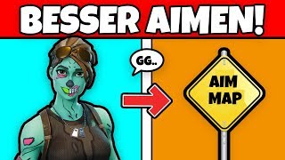 FORTNITE AIM TRAINING  Aiming verbessern PC Ps4 Xbox  Fortnite Battle Royale Deutsch [upl. by Hadden]