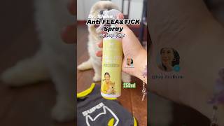 Fight fleas and tick with the power of nature Dr Shiba’s AntiFlea and Tick Spray DrShibaAntiFlea [upl. by Norven]