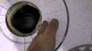 Measure cut and fit the shower pan [upl. by Lagas]