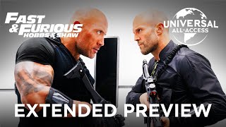 Fast amp Furious Presents Hobbs amp Shaw  The Iconic Corridor Fight Scene  Extended Preview [upl. by Fernas]