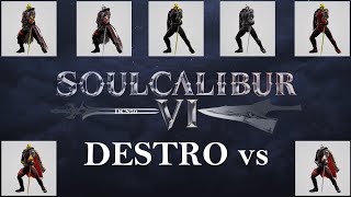 SoulCalibur VI  DESTRO vs PLASTIC GIRL [upl. by Anuat490]