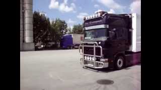 Ost Transport V8 Scania [upl. by Purdy684]