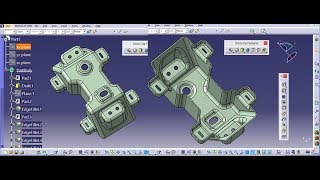 CATIA V5 Tutorial  Advanced Part Design in Catia V5  Mechanical EngineersBIW Sheet metal design [upl. by Llabmik]