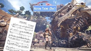 Astera Day  Monster Hunter World Piano Solo [upl. by Adaran369]