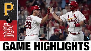 Pirates vs Cardinals Game 1 Highlights 61422  MLB Highlights [upl. by Gagliano]