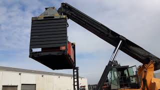 Kalmar Reach Stacker inspection [upl. by Ahsiled]