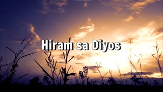 Hiram Sa Diyos SINO AKO  Karaoke Version [upl. by Thilda]