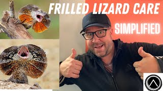 Frilled Lizard Care 101 [upl. by Julis]