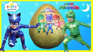 PJ MASKS GIANT EGG SURPRISE Toys for Kids [upl. by Tterab]