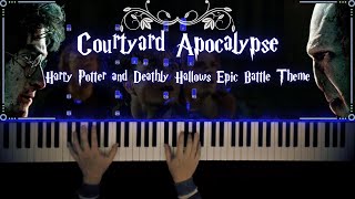 Alexandre Desplat  Courtyard Apocalypse HP Deathly Hallows Part 2  Transcription [upl. by Chilcote754]