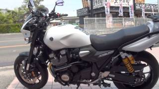 峠屋 ホワイト激走 白い伝説 XJR1300 ライダーズカフェMACHⅢ [upl. by Ttsepmet]