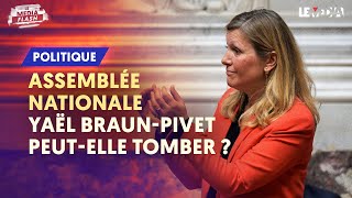 ASSEMBLÉE NATIONALE  YAËL BRAUNPIVET PEUTELLE TOMBER [upl. by Shuman431]