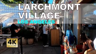 Larchmont Village Walking Tour 4K Los Angeles California [upl. by Ajtak706]