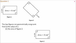 Grade 11 maths Similarity and congruence part 1 worksheet  video 1 [upl. by Dempsey748]