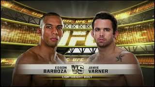 EDSON BARBOZA VS JAMIE VARNER FIGHT COMPLETE MMA UFC LUTA [upl. by Roscoe]