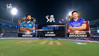 MI vs RCB Highlights 2024  IPL 2024 Mumbai vs Bangalore Highlights  RCB vs MI Highlights 2024 [upl. by Asenev]