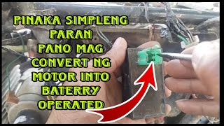 SIMPLE LANG MAG BATTERY OPERATED NG MOTOR  STEP BY STEP VIDEO TUTORIAL [upl. by Danyette42]