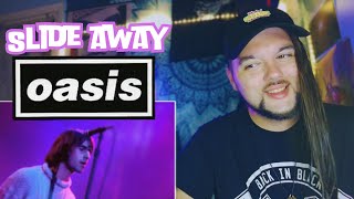 Drummer reacts to quotSlide Awayquot Live by Oasis [upl. by Nyloj]