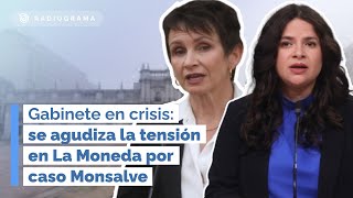 Gabinete en crisis se agudiza la tensión en La Moneda por caso Monsalve [upl. by Wolsky157]