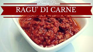 Ragù di Carne  Bimby TM6  TM5 TM31  Thermomix [upl. by Neeneg]