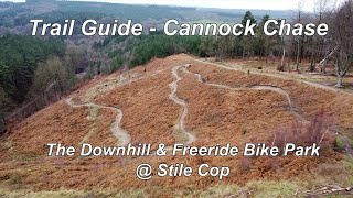 Trail guide  Cannock Chase Stile Cop MTB Vlog [upl. by Nylg]