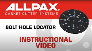 Allpax Bolt Hole Locator Instructional Video [upl. by Ankney]