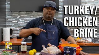 How to Make the BEST Turkey Chicken Brine  Super Juicy Yard Bird [upl. by Pascal]