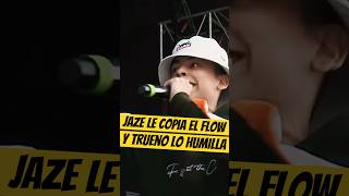 JAZE le COPIO el FLOW y TRUENO lo HUMILLÓ🥵🔥 Trueno GodLevel freestyle [upl. by Kester]