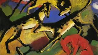 The Paintings Of Franz Marc [upl. by Selohcin244]