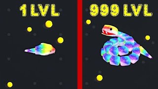 SNAKE CALSH  io MAX LEVEL  best epic snak clash io snakeclashgameplay2024best gaming [upl. by Brey]